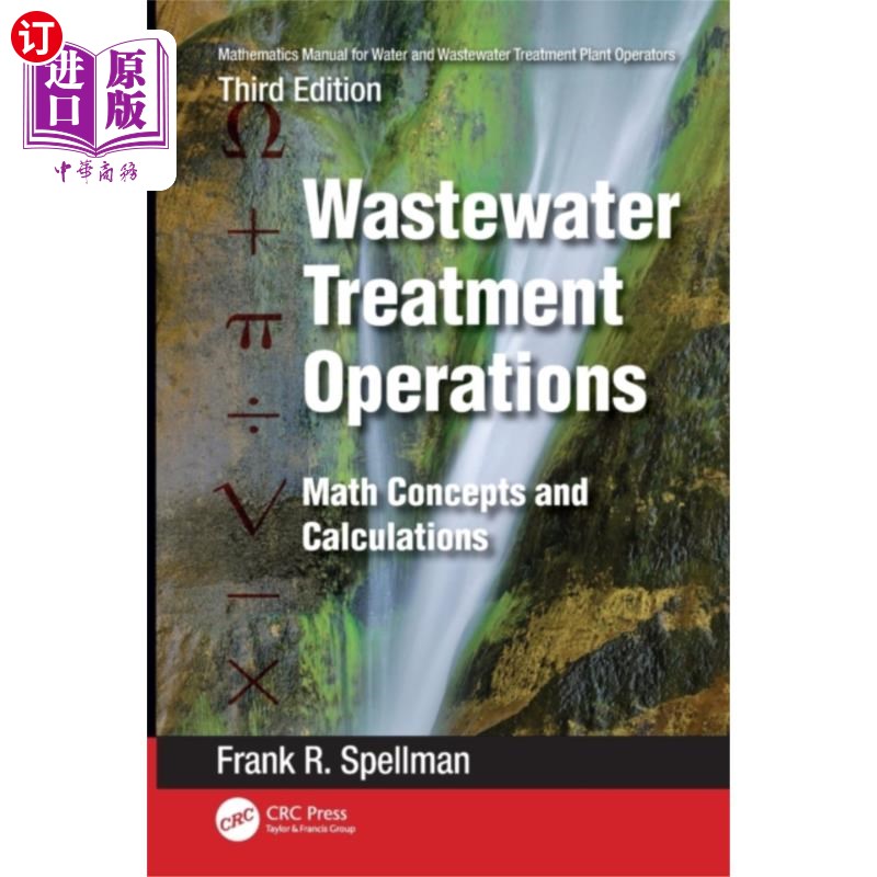 海外直订Mathematics Manual for Water and Wastewater Trea... 数学手册水和废水处理厂操作员:废水处理操作