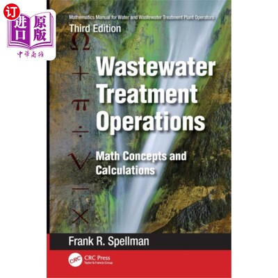 海外直订Mathematics Manual for Water and Wastewater Trea... 数学手册水和废水处理厂操作员:废水处理操作