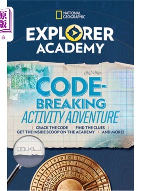 海外直订Explorer Academy Codebreaking Activity Adventure 冒险活动探索者学院