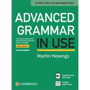 Cambridge Advanced Grammar in Use 剑桥大学出版社 高级语法使用第四版 含答案 互动电子书 剑桥英语考试语法书【中商原版】