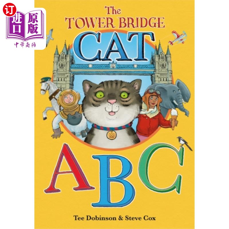 海外直订Tower Bridge Cat ABC 塔桥Cat ABC
