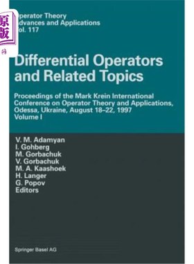 海外直订Differential Operators and Related Topics: Proceedings of the Mark Krein Interna 微分算子及相关主题：马克·