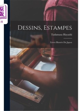 海外直订Dessins, Estampes: Livres Illustrés Du Japon 绘画、版画:日本绘本