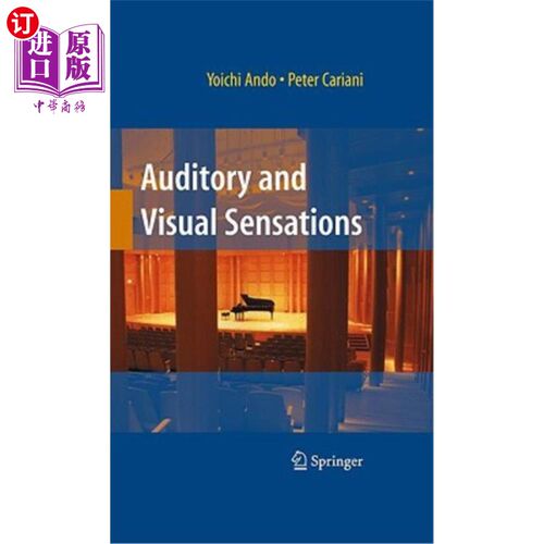 海外直订Auditory and Visual Sensations 听觉和视觉感受