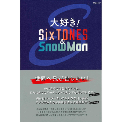 我爱六筒 雪人 SixTONES SnowMan完全解说手册 日文原版 大好き SixTONES SnowMan【中商原版】