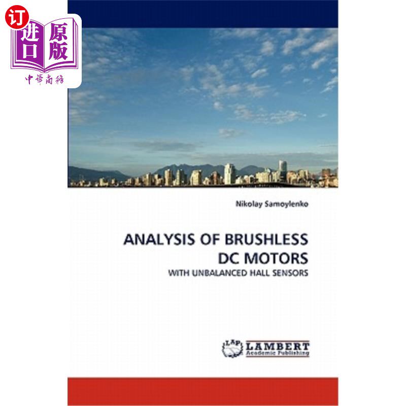 海外直订Analysis of Brushless DC Motors 无刷直流电动机分析
