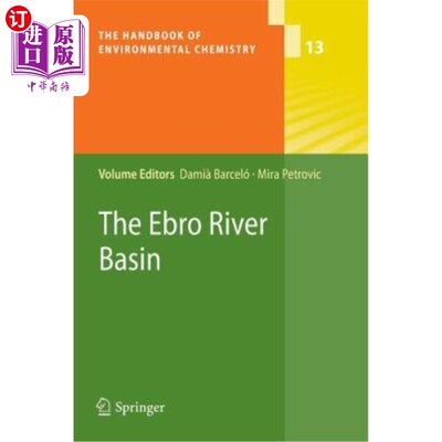 海外直订The Ebro River Basin 埃布罗河流域