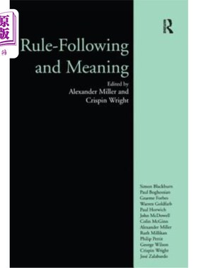 海外直订Rule-Following and Meaning 规则遵循和意义