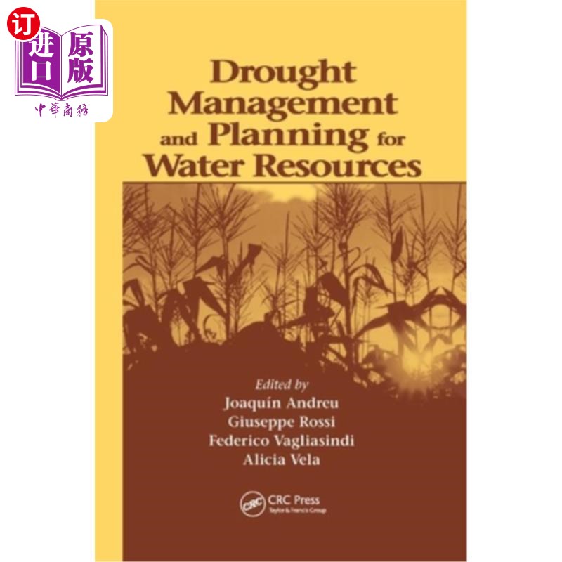 海外直订Drought Management and Planning for Water Resources 干旱管理与水资源规划