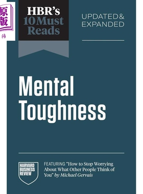 哈佛商业评论 心理韧性10 篇 更新扩充版 含如何不再担忧未来 HBRs 10 on Mental Toughness 英文原版 【中商原版】