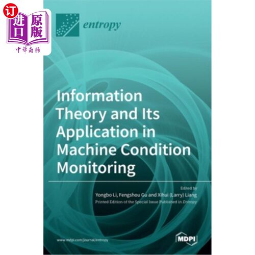 海外直订Information Theory and Its Application in Machine Condition Monitoring 信息论及其在机械状态监测中的应用