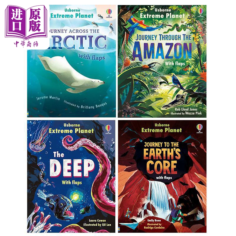 极地星球系列纸板书英文原版
