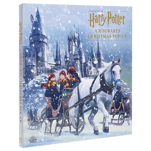 哈利波特立体书 立体圣诞树 霍格沃兹的圣诞节 英文原版 Harry Potter A Hogwarts Christmas Pop-Up 哈利波特周边 圣诞礼物正版