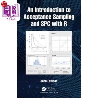 海外直订An Introduction to Acceptance Sampling and Spc with R 验收抽样与R - Spc介绍