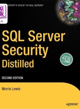 海外直订SQL Server Security Distilled SQL Server安全蒸馏