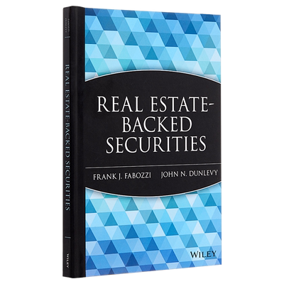 现货 Real Estate-Backed Securities 英文原版 法博齐: 住房抵押贷款 Frank Fabozzi【中商原版】