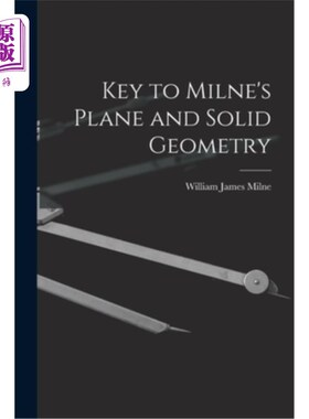 海外直订Key to Milne's Plane and Solid Geometry 米尔恩平面和立体几何的关键