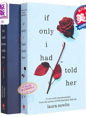 劳拉 诺林青春疼痛小说2册 英文原版 If he had been with me If Only I Had Told Her【中商原版】