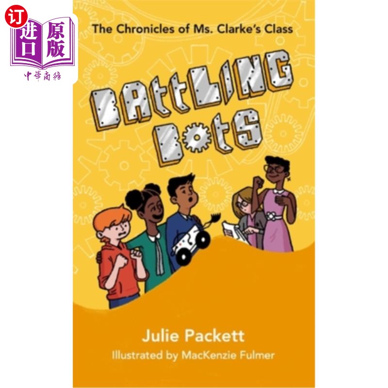 海外直订Battling Bots 与机器人作战