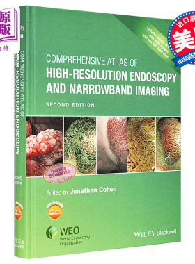 现货 Comprehensive Atlas Of High Resolution Endoscopy And Narrowband Imaging Jonathan Cohen 英文原版【中商原版】wiley