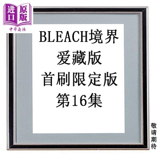 预售 漫画 BLEACH境界 爱藏版 首刷限定版 第16集 久保帯人 死神 台版漫画书 东立出版【中商原版】