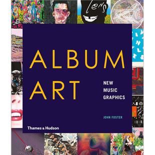 预售 Album Art 专辑：新音乐图形 进口艺术 New Music Graphics 唱片专辑设计平面产品设计创意【中商原版】