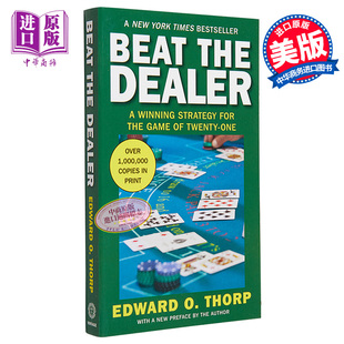 【中商原版】击败庄家：21点的有利策略 英文原版 Beat the Dealer: A Winning Strategy for the Game of Twenty-One 棋牌