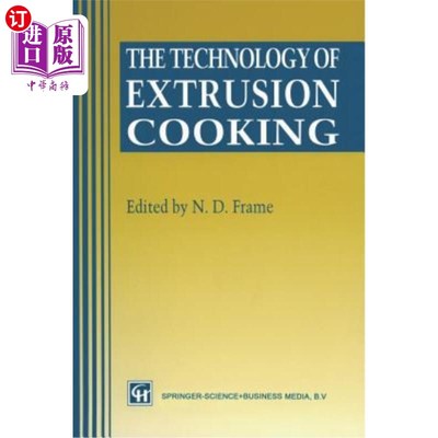 海外直订The Technology of Extrusion Cooking 挤压蒸煮技术