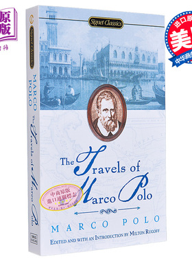【中商原版】[英文原版经典名著]Travels of Marco Polo马可波罗游记 Signet