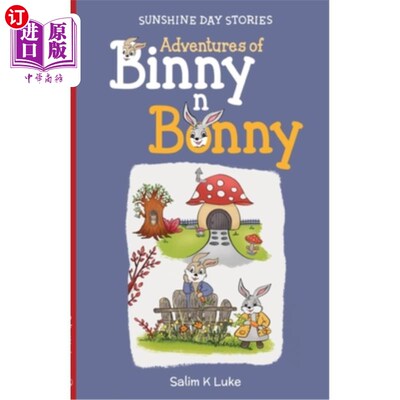 海外直订Adventures of Binny n Bonny - Sunshine Day Stories 宾尼和邦尼的冒险-阳光日故事
