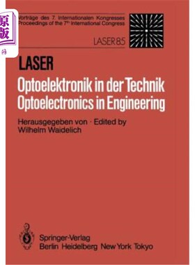 海外直订Laser/Optoelektronik in Der Technik / Laser/Optoelectronics in Engineering: Vort 激光/光电子技术在工程中的
