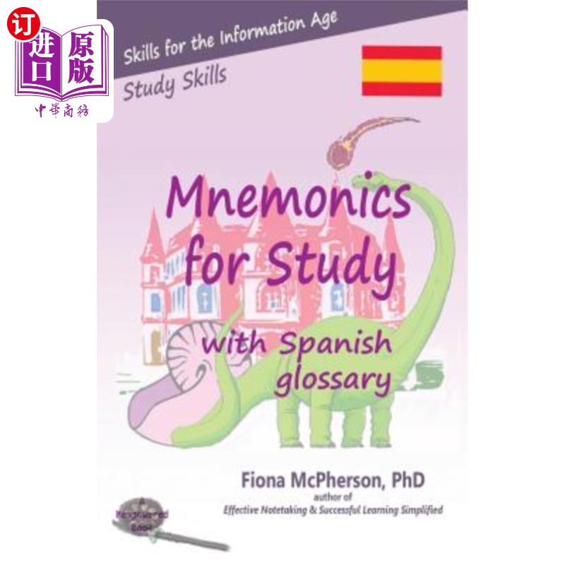 海外直订Mnemonics for Study with Spanish Glossary 学习西班牙语词汇的助记法