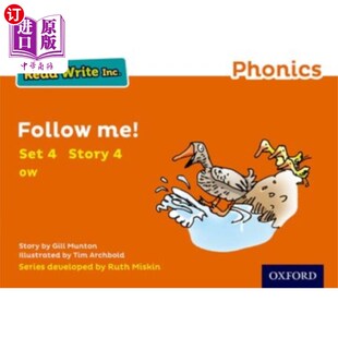 Phonics 海外直订Read 4故事书4 橙色套装 Write Read Set Follow Orange ... Write公司跟我来 Inc.