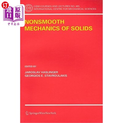 海外直订Nonsmooth Mechanics of Solids 固体的非光滑力学