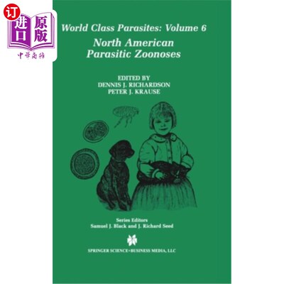 海外直订医药图书North American Parasitic Zoonoses 北美寄生虫人畜共患病