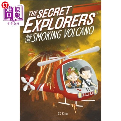 海外直订Secret Explorers and the Smoking Volcano 神秘探险家和冒烟的火山