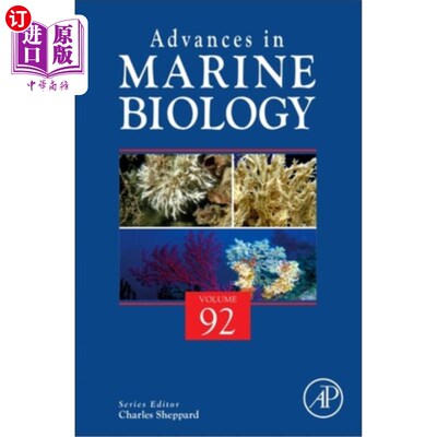 海外直订Advances in Marine Biology: Volume 92 海洋生物学进展:第92卷