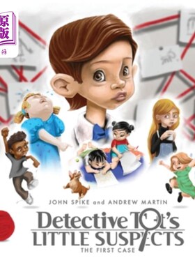 海外直订Detective Tot's Little Suspects 托特侦探的小嫌疑犯