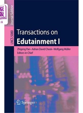 海外直订Transactions on Edutainment I 教育娱乐学报1
