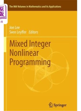 海外直订Mixed Integer Nonlinear Programming 混合整数非线性规划