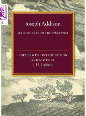 海外直订Selections from the Spectator 观众的选择