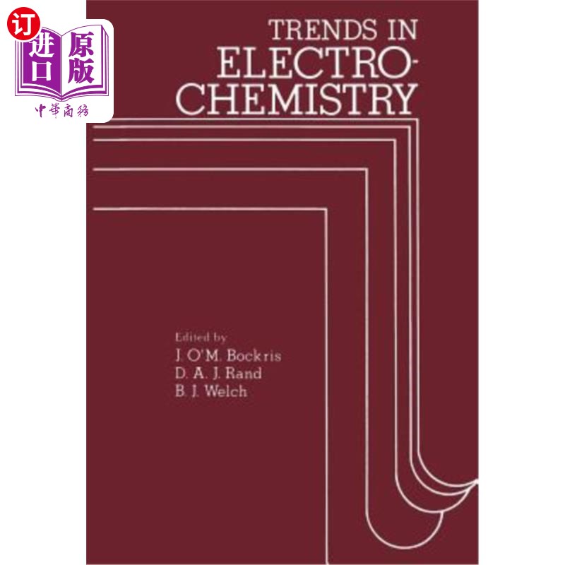 海外直订Trends in Electrochemistry: Plenary and Invited Contributions Presented at the F电化学趋势:在弗林德斯举行