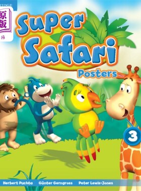 海外直订Super Safari Level 3 Posters (10) 超级Safari 3级海报(10)