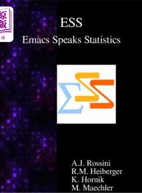 海外直订ESS Emacs Speaks Statistics ESS Emacs说统计数字