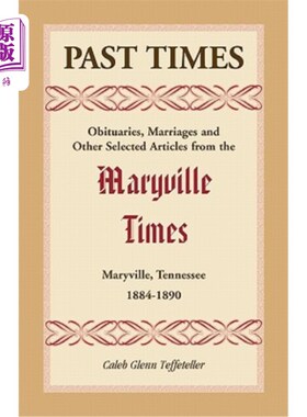海外直订Past Times: Volume I, 1884-1890 过去时代：第一卷，1884-1890