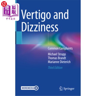 海外直订医药图书Vertigo and Dizziness: Common Complaints 眩晕和头晕:常见的抱怨