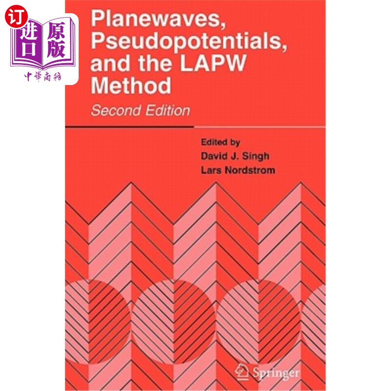海外直订Planewaves, Pseudopotentials, and the Lapw Method 平面波、赝势和Lapw方法
