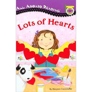 汪培珽第一阶段：3 Lots Of Hearts 汪培珽书单 儿童分级阅读 3~6岁 英文原版 独立阅读入门 汪培珽【中商原版】