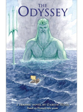 荷马史诗 奥德赛绘本漫画书图像小说 Gareth Hinds绘 The Odyssey Homer 英文原版 诺兰奥德赛电影周边书