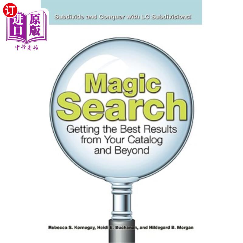 海外直订Magic Search: Getting the Best Results from Your Catalog and Beyond
